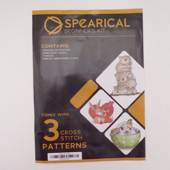 Cross Stitch Kits for Beginners 3 Kit Bundle Animal Designs   3139 - Picture 2 of 9